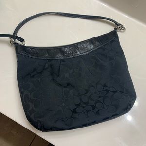 Coach Black Hobo Purse